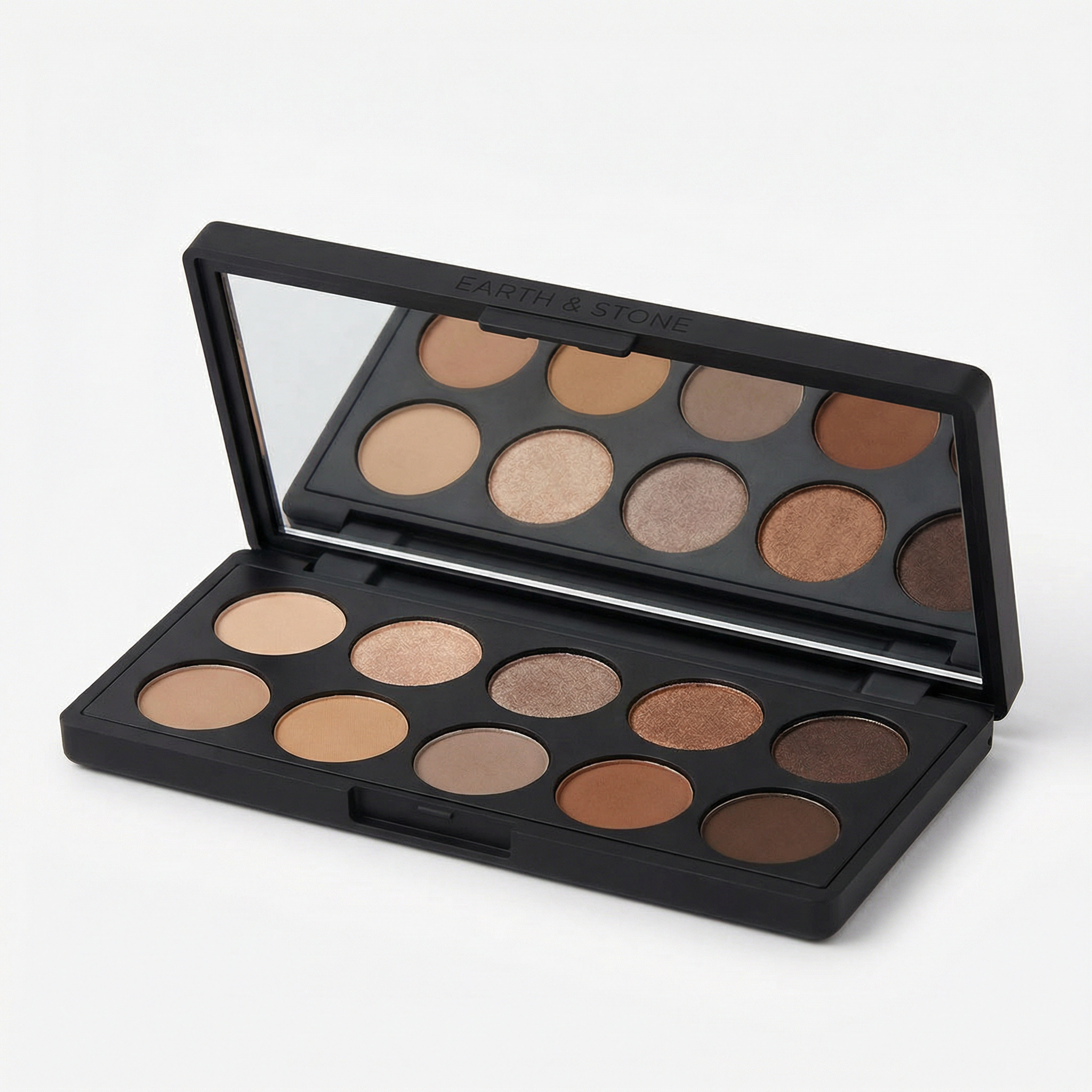 Ten-Color Earth Tone Eyeshadow Palette