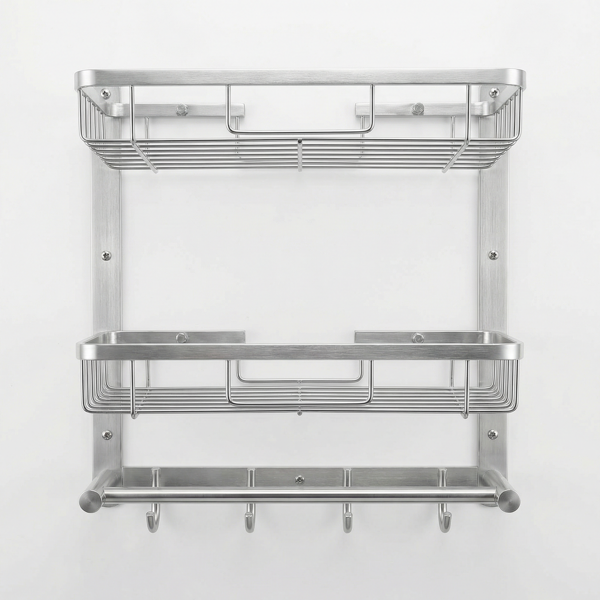 Space Aluminum Bathroom Shelf