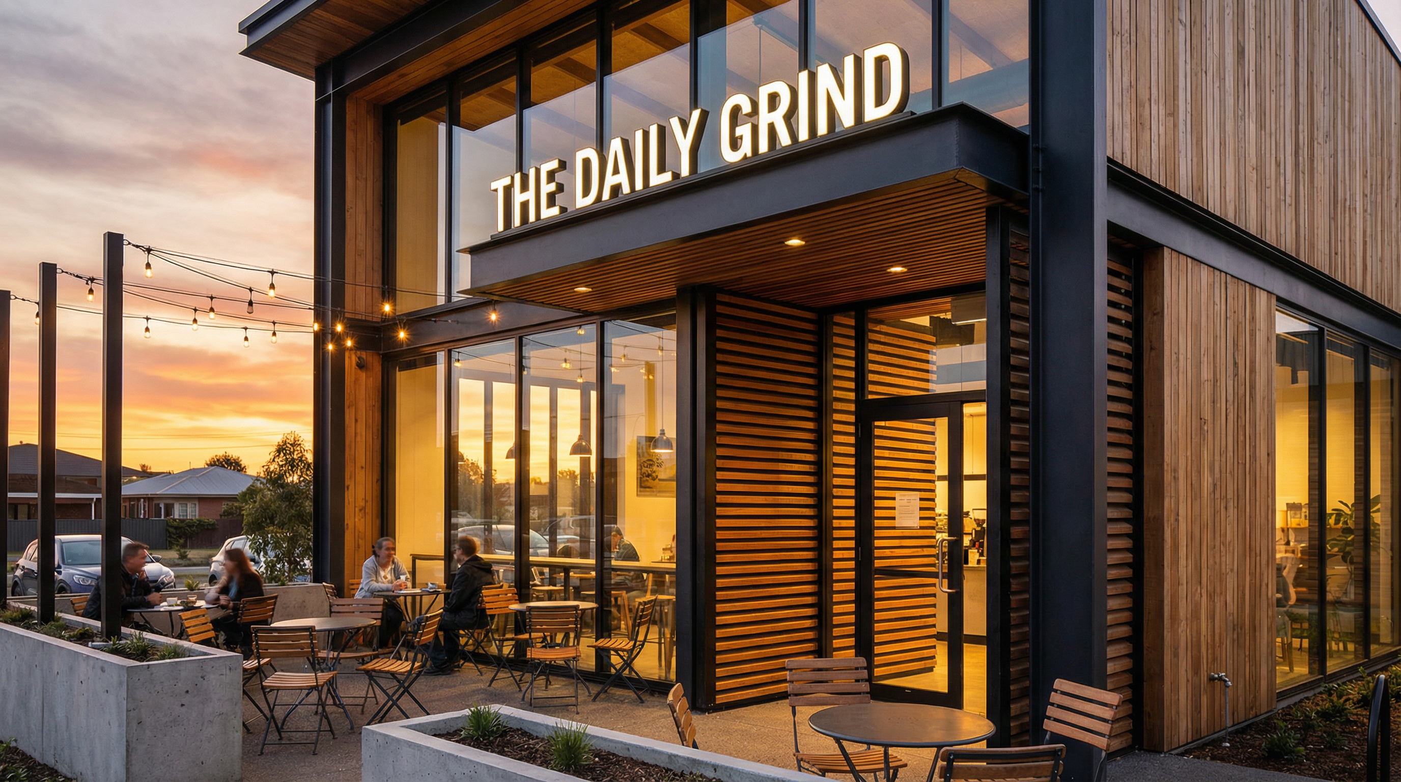 Coffee Shop Exterior