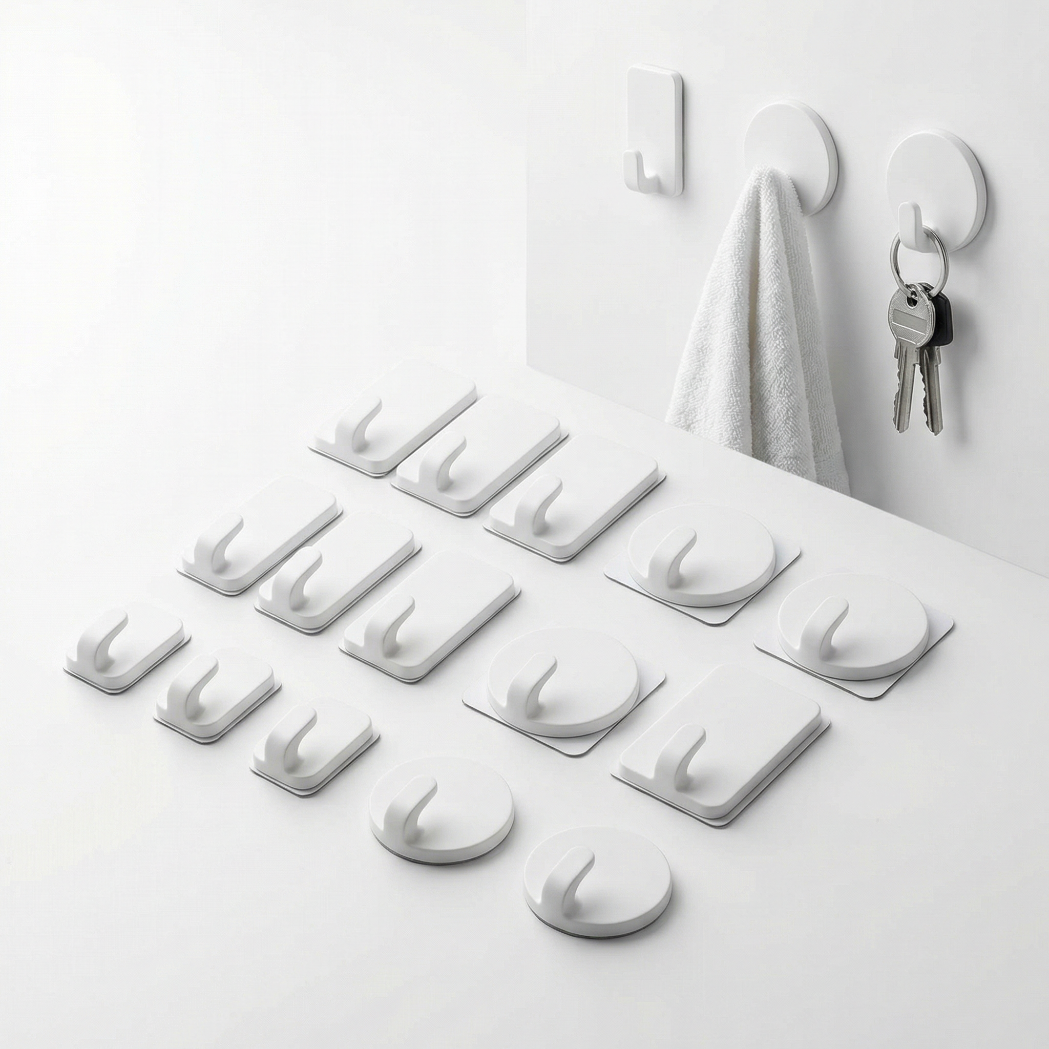 Strong Adhesive Hooks (Set)